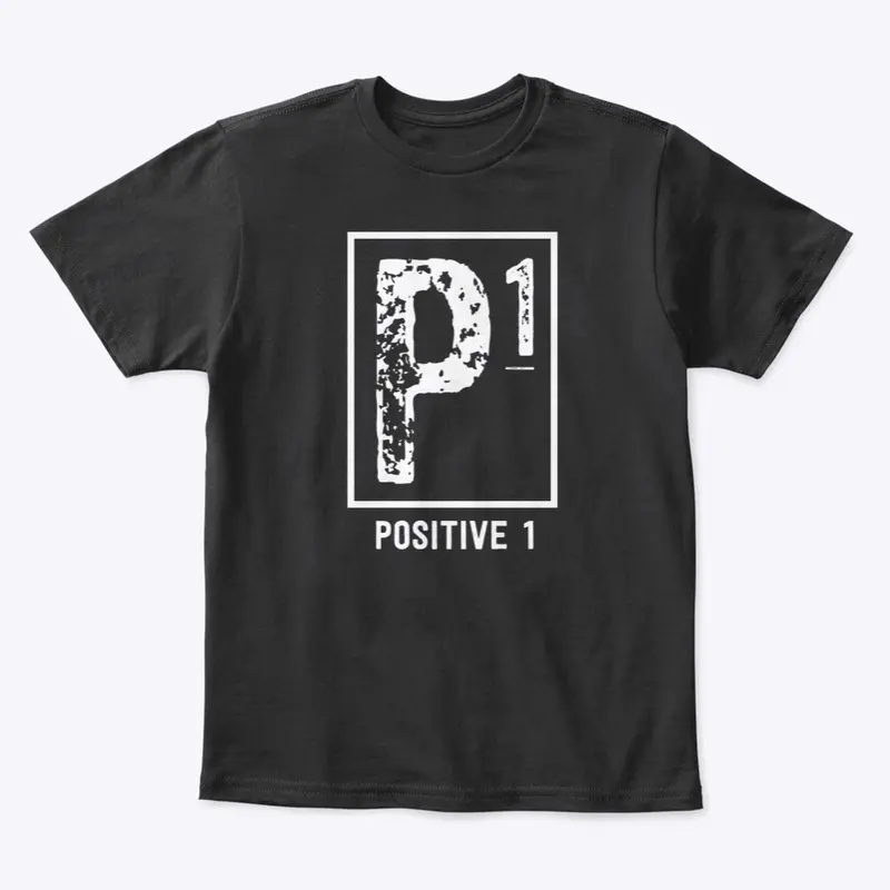 Positive 1 White Logo