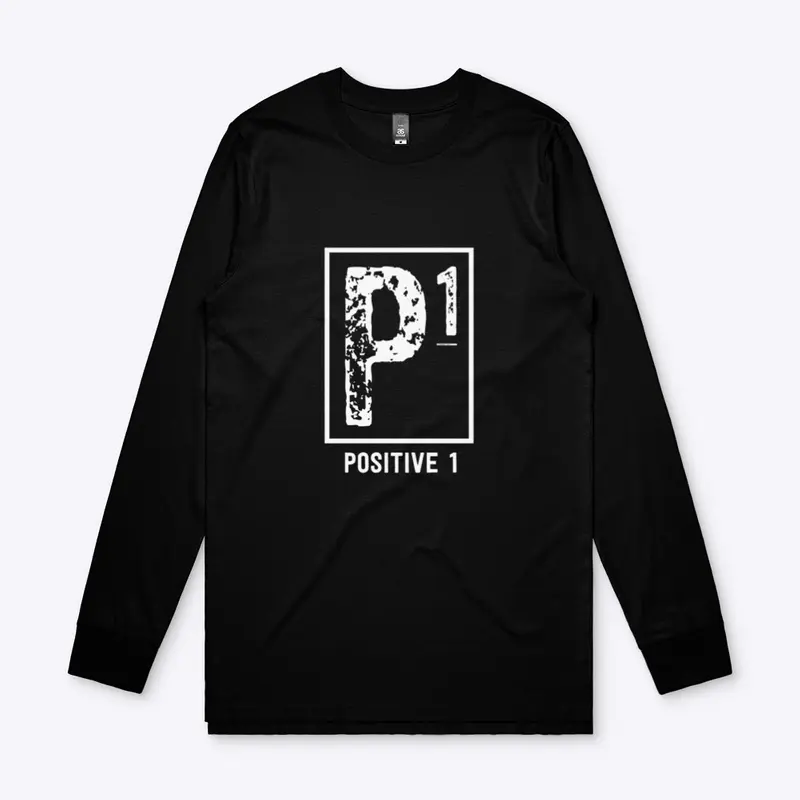 Positive 1 White Logo