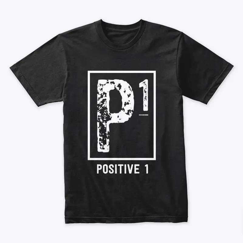 Positive 1 White Logo