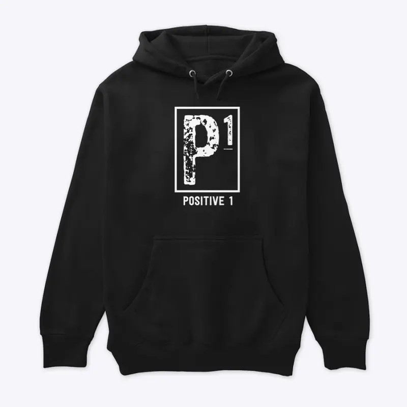 Positive 1 White Logo