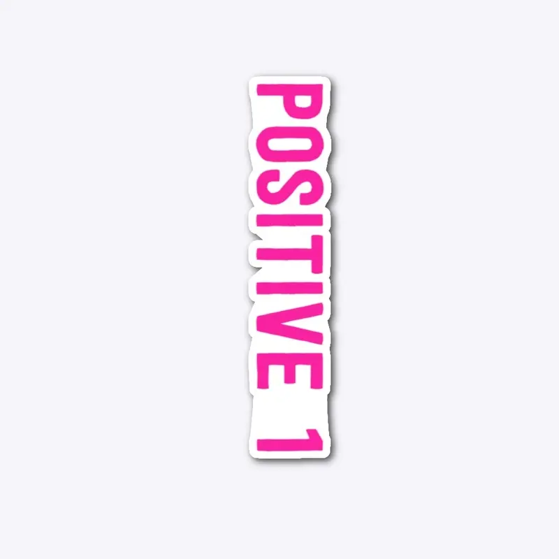 Positive 1 AltLogo Pink